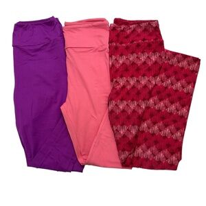 LulaRoe Colorful Leggings Set